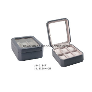 Leather PU Packaging Display Wooden Watch Case Watch Box